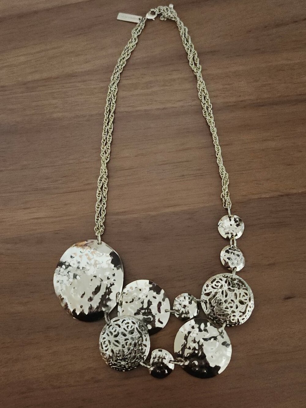 Kendra Scott Circle Gold Statement Necklace